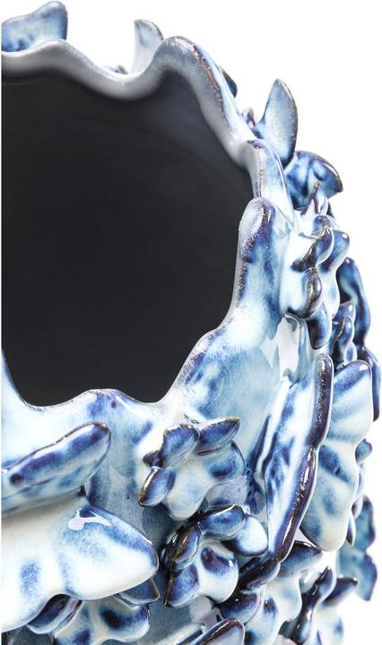 Immagine prodotto Kare Design Vaso Farfalle Lightblue 35cm (1 x, 23 x 23 x 36 cm)