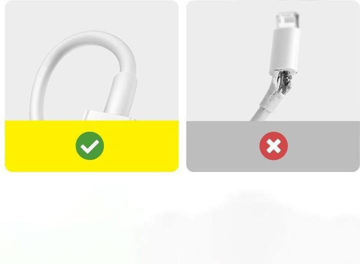 Actual product image Baseus Superior Series Cable USB to iP 2.4A 2m (black) (2 m, USB 2.0)