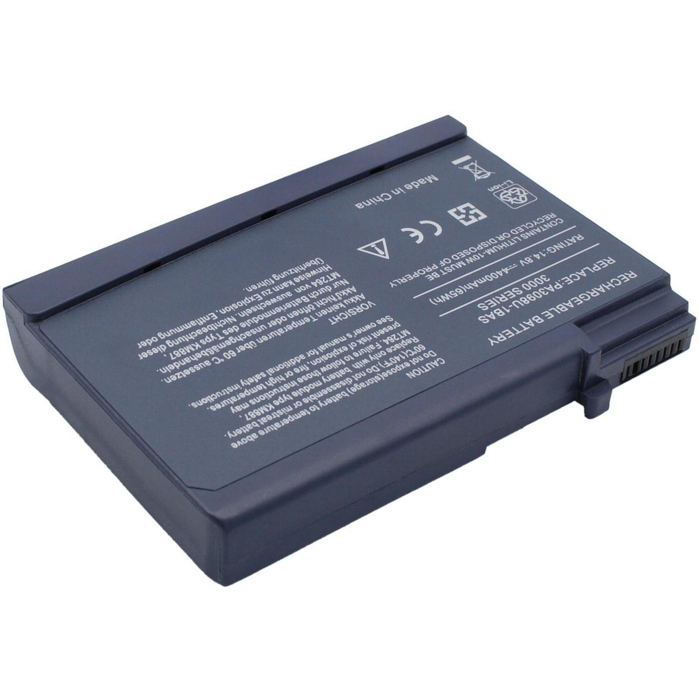 CoreParts Laptop Battery for Toshiba (1 Zellen, 4400 mAh), Notebook Akku, Grau
