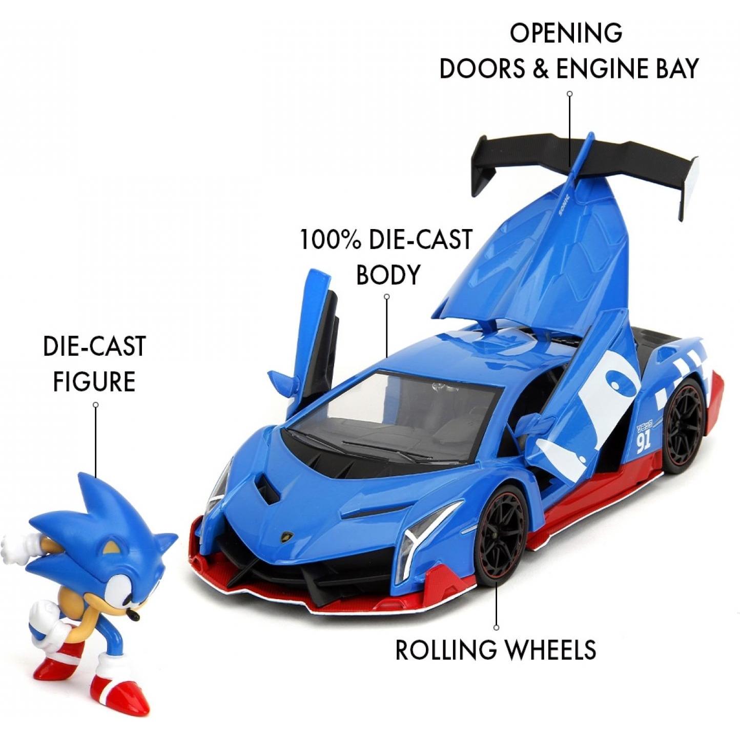 Thumbnail - Jada Sonic 2009 Chevrolet Corvette 1:24