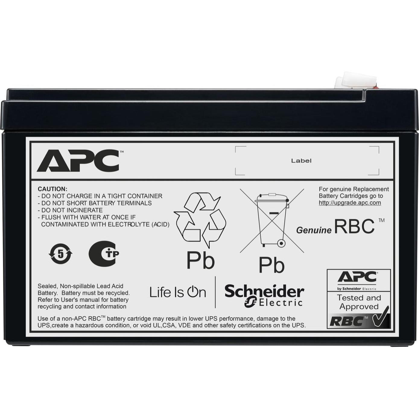 APC Batteria Di Ricambio, Accessori per UPS