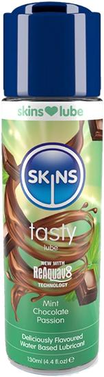 Produktbild Skins Tasty» Mint Chocolate Passion 130ml Gleitgel mit natürlichen Aromen (130 ml)