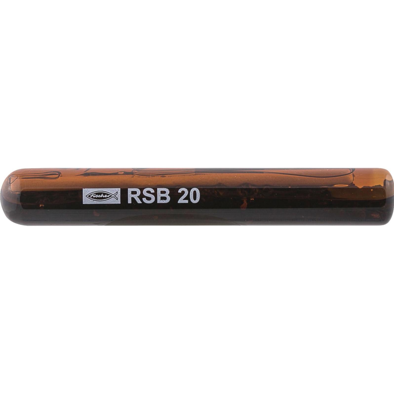 Fischer, Dübel, Reaktionspatrone RSB 20 (10 Stk.)
