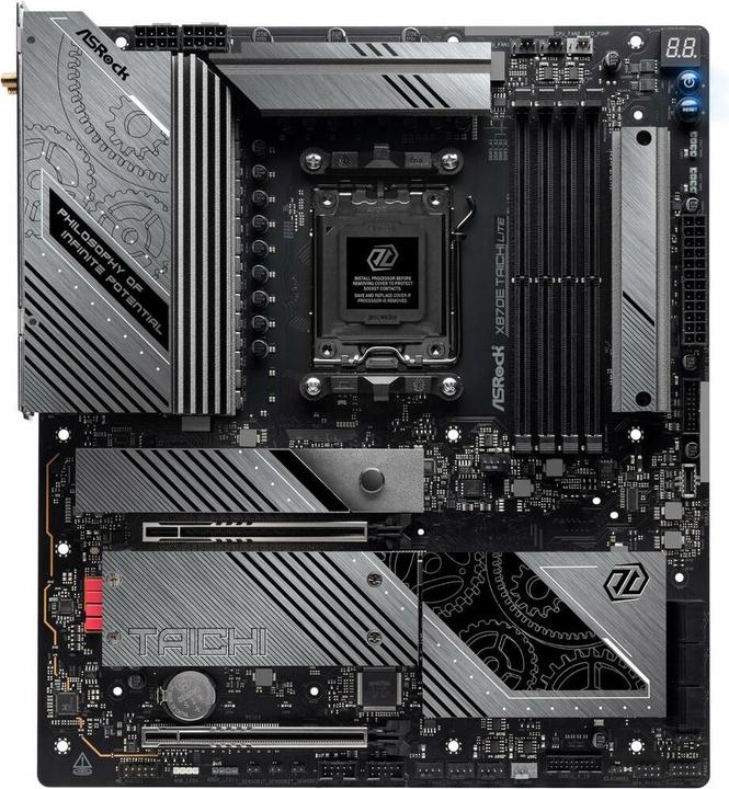 Actual product image AsRock X870E Taichi Lite AM5 (AM5, AMD X870E, E-ATX)