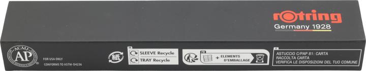 Produktbild Rotring Kugelschreiber 600 Juodas, M-Juodas Geschenkbox (Schwarz, 1 x)