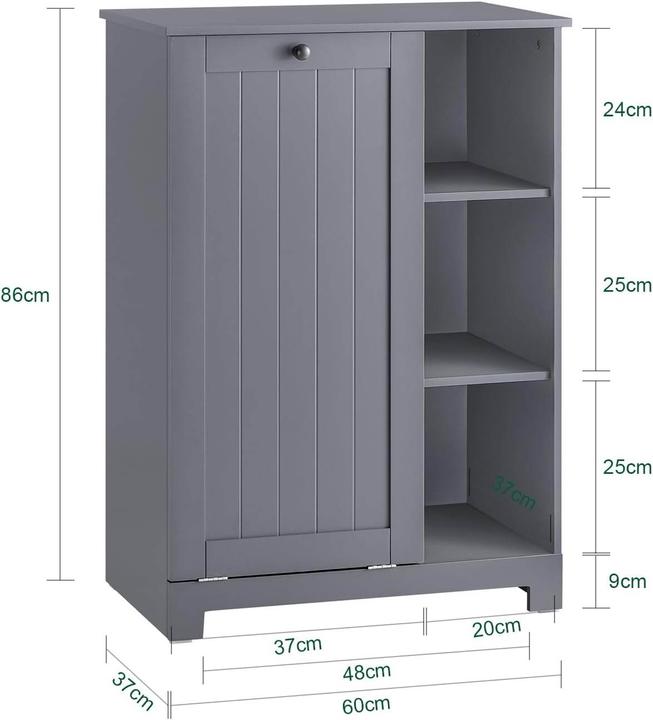 Actual product image SoBuy Laundry cupboard (60 x 37 x 86 cm)