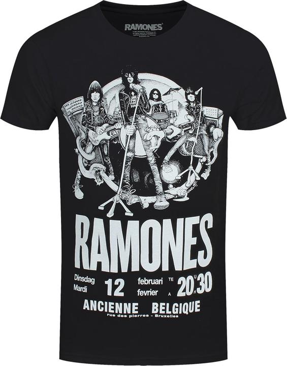 Actual product image Ramones Belgique TShirt (M)