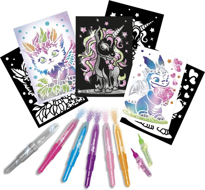 Actual product image Blopens Sprühstifteset X-TRA Glitzertiere