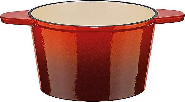 Produktbild Küchenprofi Fondue-Garnitur GRENOBLE rot 16 cm (Fondue Chinoise, Käsefondue)