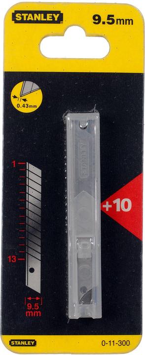 Image du produit Stanley Lames sécables 011300 (9 mm, 10x) (Lame de rechange)