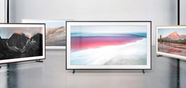 Produktbild Samsung Rahmen zu Frame TV 55", Porzelan blau Aluminium Limited Edition