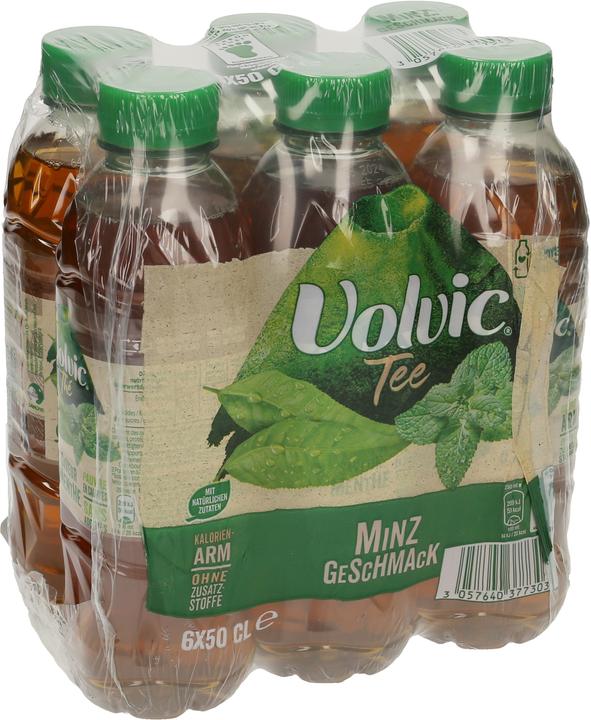 Actual product image Volvic Green Tea Mint (6 x 50 cl)