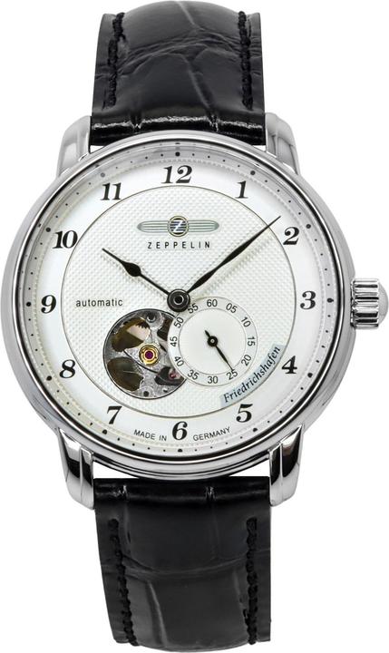 Actual product image Zeppelin Friedrichshafen Open Heart (Analogue wristwatch, Chronograph, 40 mm)