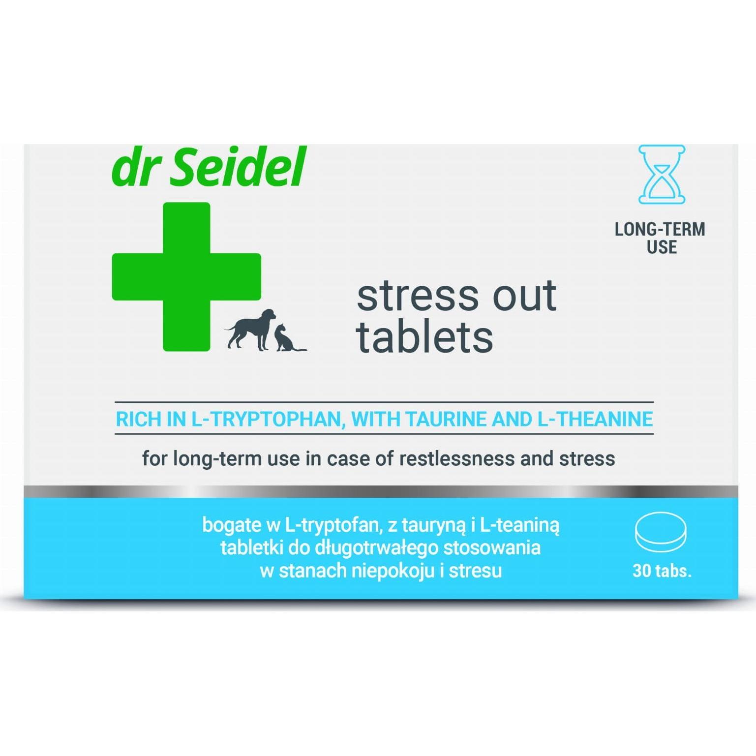 Dr Seidel, Dispositivo per la cura del viso, Dermapharm Stress Out dla psa i kota 30 tabl.