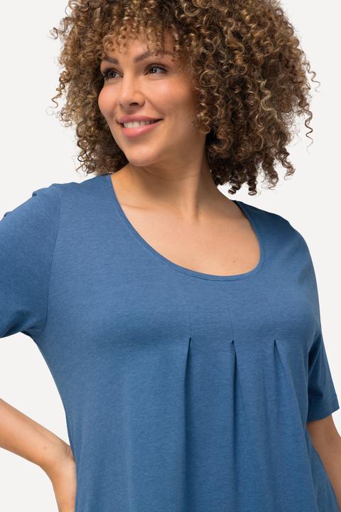 Actual product image Ulla Popken Essential Front Pleat Tee (42, 44)