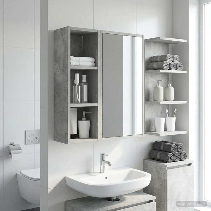 Produktbild vidaXL Badezimmerschrank (16 x 20 x 62.50 cm)