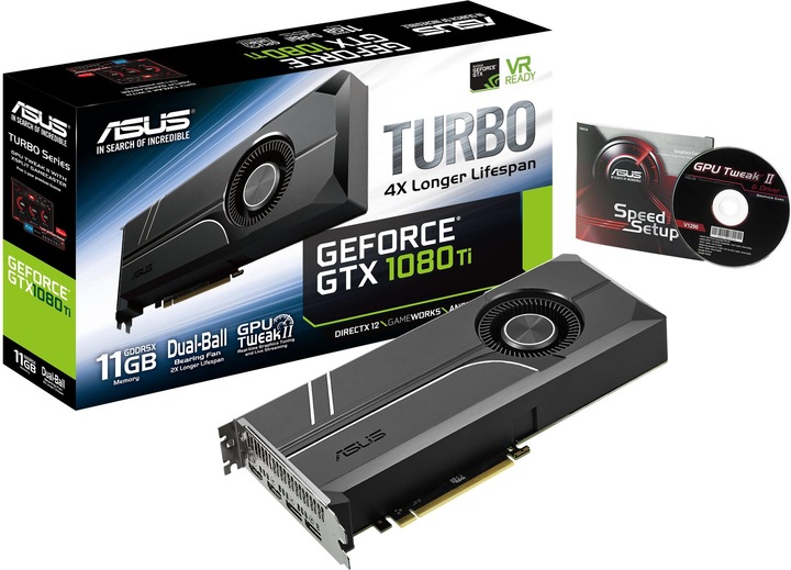 Actual product image ASUS TURBO GeForce GTX 1080 Ti 11G (11 GB)
