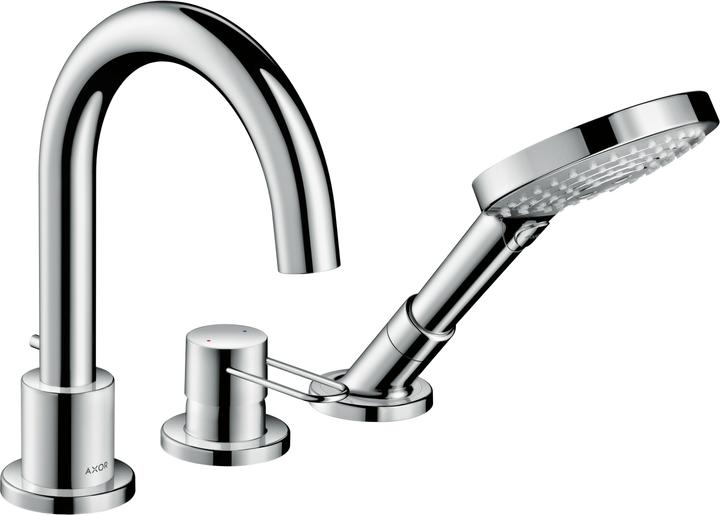 hansgrohe 3-Loch-Einhebel-Wannenmischer AXOR UNO Bügelgriff chrom