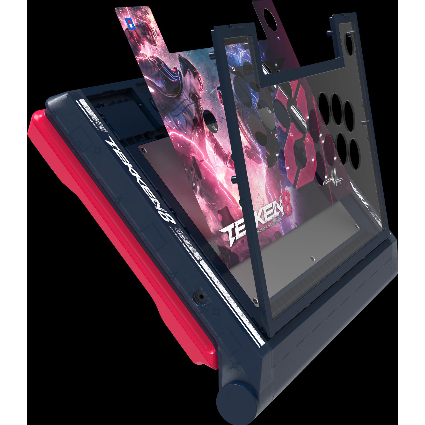 Thumbnail - HORI Fighting Stick Alpha - Tekken 8 (PC, PS5, PS4), Gaming Controller, Mehrfarbig