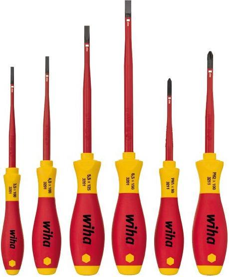 Actual product image Wiha Screwdriver set (Phillipps cross recess (PH), Slotted screws)