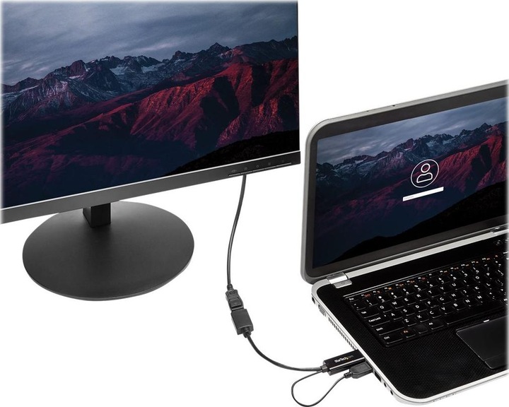 Immagine prodotto StarTech ADATTATORE DA HDMI A DP 1.2 - 4K (HDMI, 25.50 cm)
