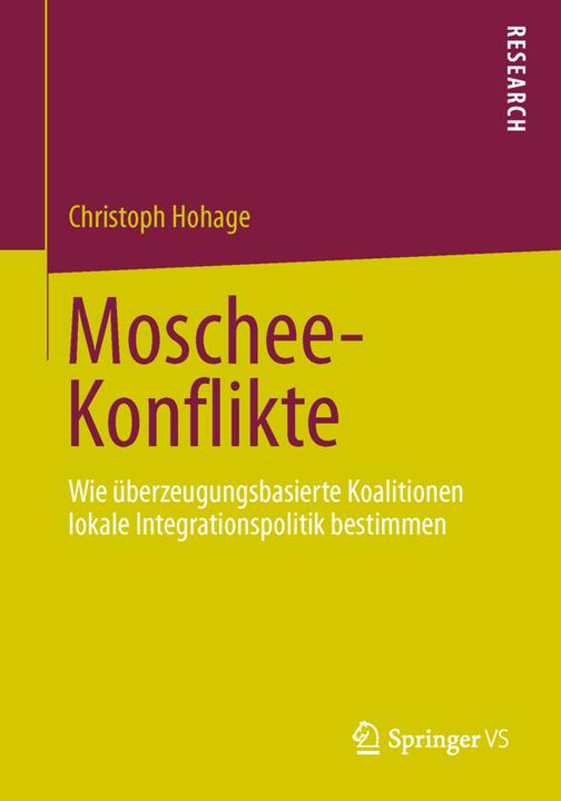Produktbild Moschee-Konflikte (Deutsch, Christoph Hohage, 2013)