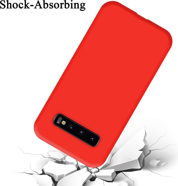 Produktbild Cadorabo TPU Liquid Silicone Case Cover (Samsung Galaxy S10+)