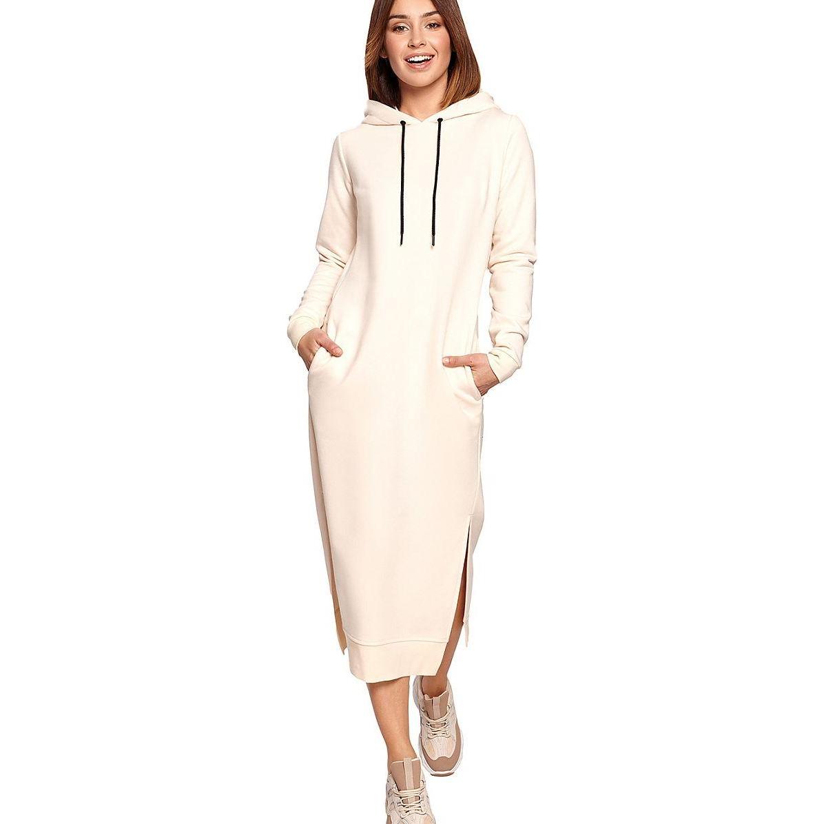 Be Wear, Kleider, Alltagskleid, Beige, (M)