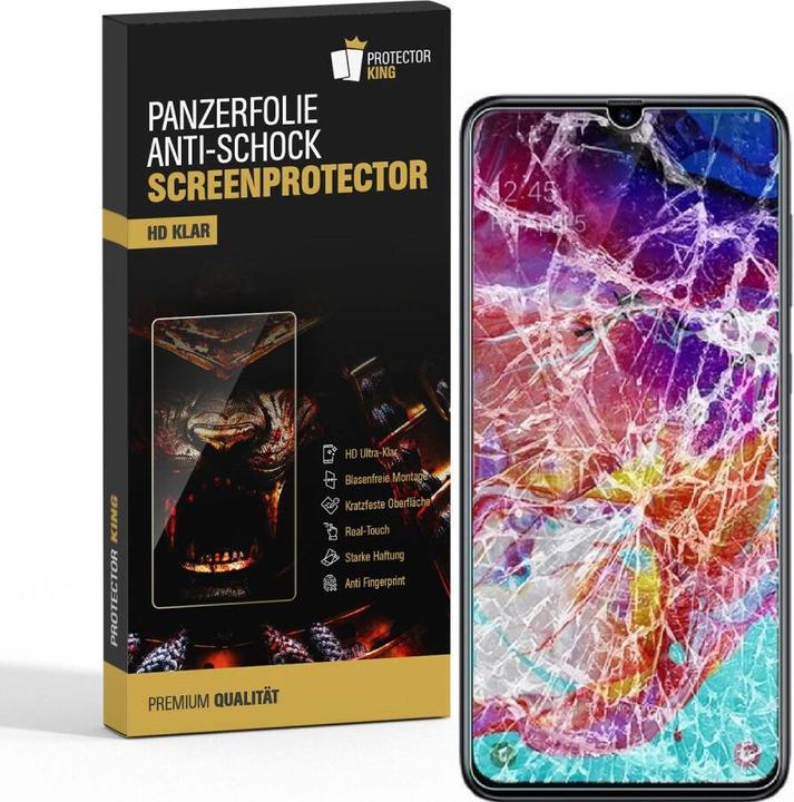 Produktbild Protectorking 4x Panzerfolie Anti-Shock HD Klar (4 Stück, Samsung Galaxy A51)