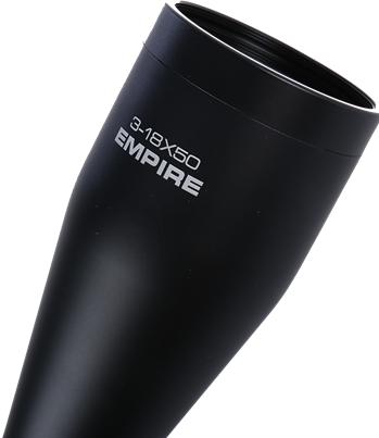 Actual product image Konus Riflescope Empire 3-18x50 SFP, 550 Ballistic (MOA) (550 x, 30 mm)