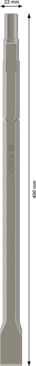 Actual product image Bosch Professional Zubehör PRO HEX 19-4C Flat chisel, 22 x 400 mm (22 mm)