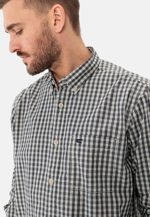 Immagine prodotto Camel Active Camicia a maniche lunghe con motivo a scacchi (M)