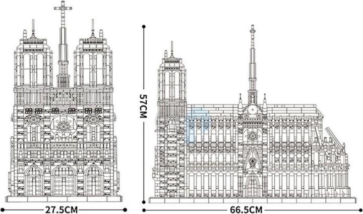 Actual product image ReoBrix Notre Dame