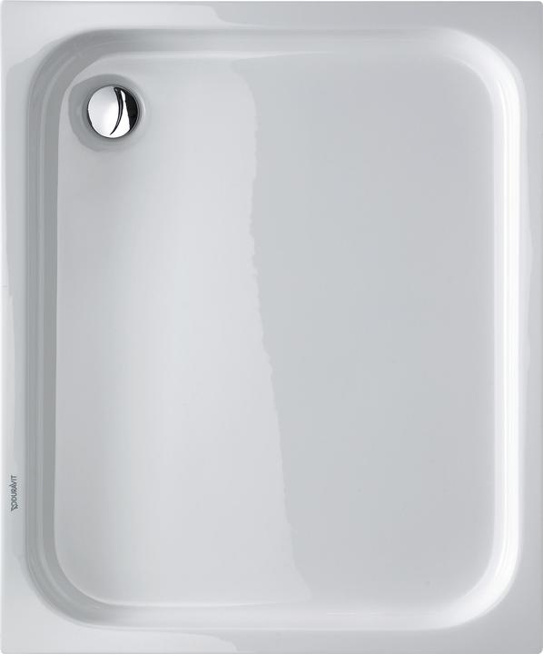 Produktbild Duravit Duschwanne D-Code 900 x 750 x 85 mm wei glatt 720104000000000