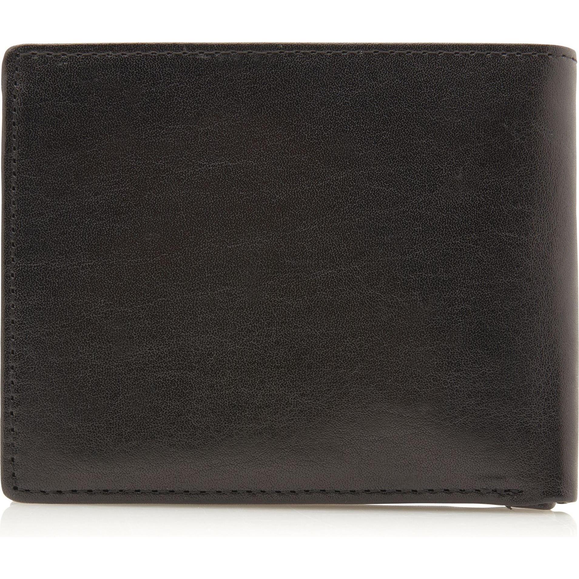 Thumbnail - Castelijn & Beerens, Herren, Portemonnaie, Gaucho Geldbörse RFID Leder 12,5 cm, Schwarz