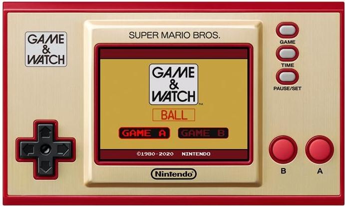 Actual product image Nintendo Game & Watch: Super Mario Bros.