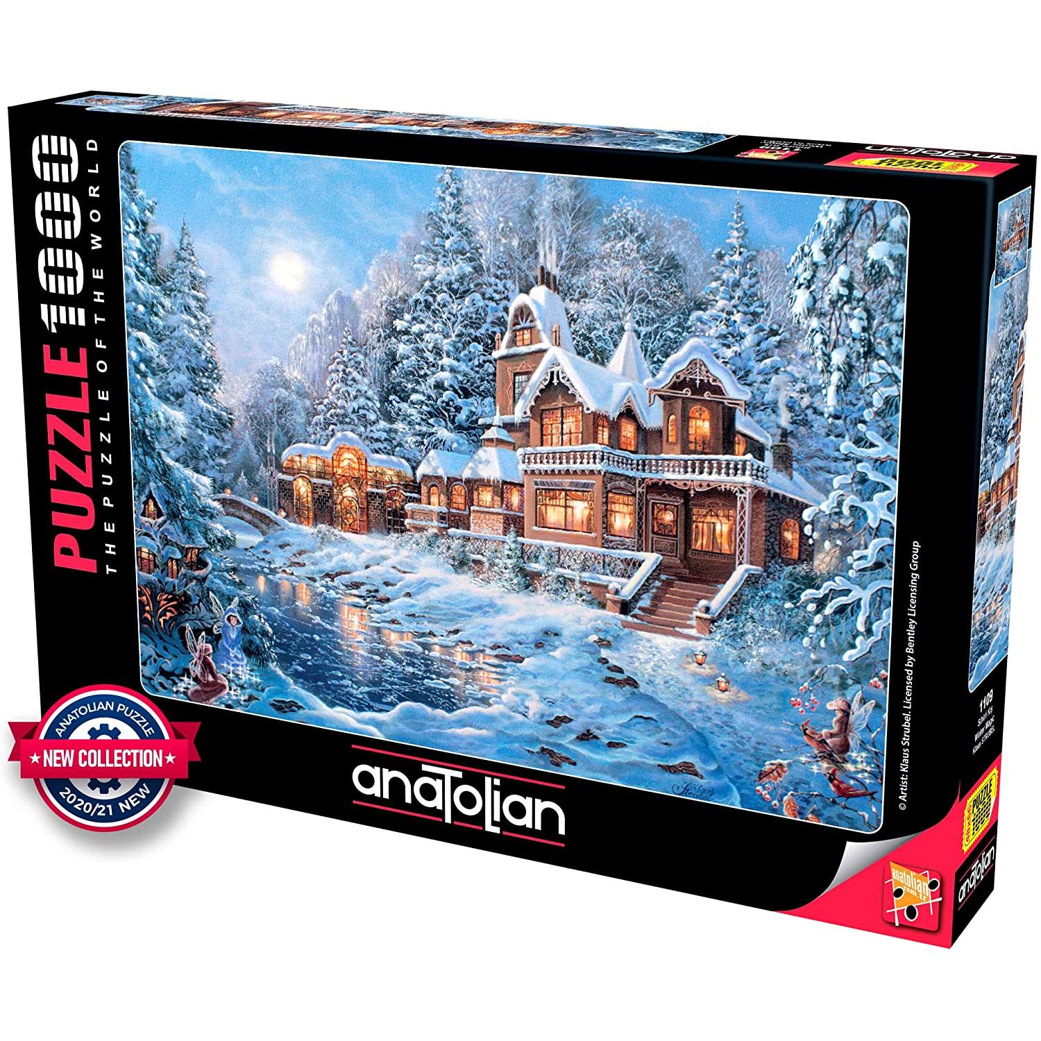 Anatolian 1109 puzzle 1000pcs Magical Winter (1000 Teile)