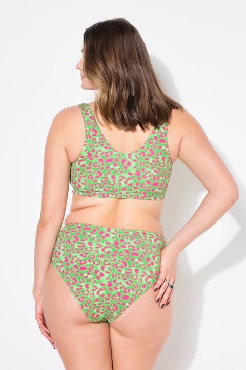 Immagine prodotto Studio Untold Slip del bikini a vita alta con stampa leopardata (50)