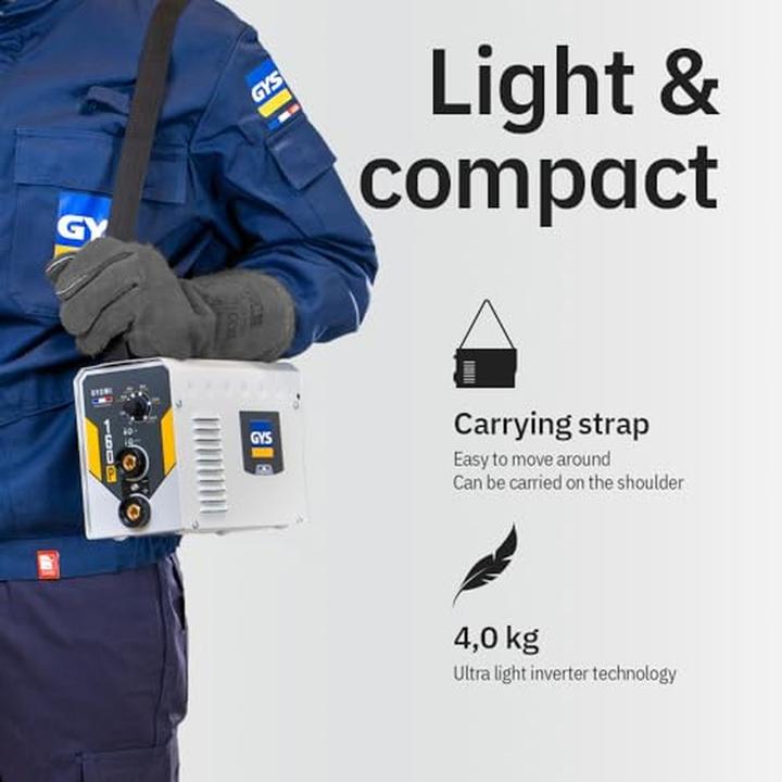 Actual product image GYS MI 160A Lasapparaat - electrode