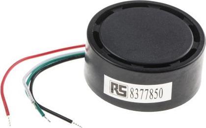 Produktbild RS PRO Buzzer 12Vdc 105dB multi-tone 4x80mm