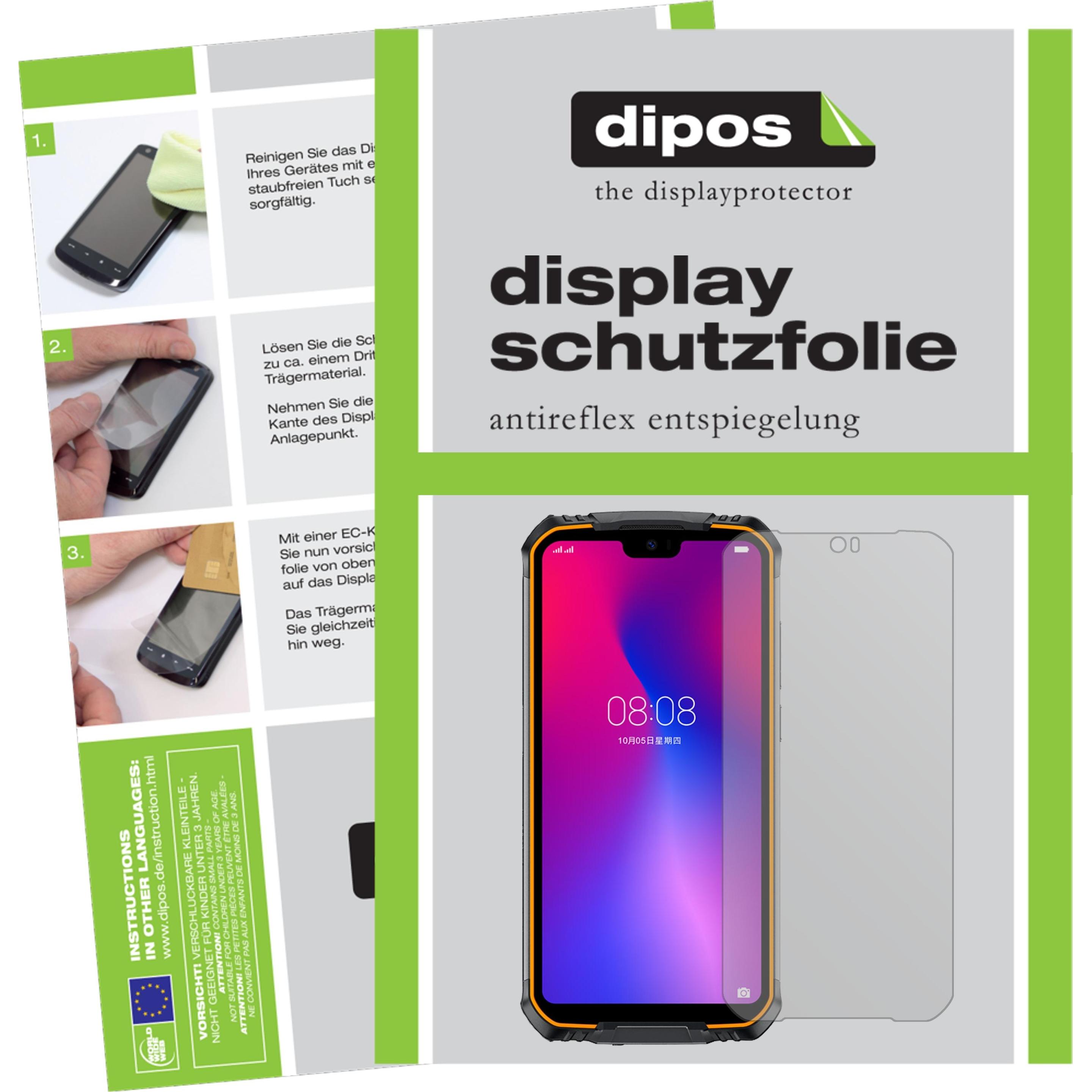 Dipos Displayschutzfolie Antireflex (1 Stück, Doogee S68 Pro), Smartphone Schutzfolie, Transparent