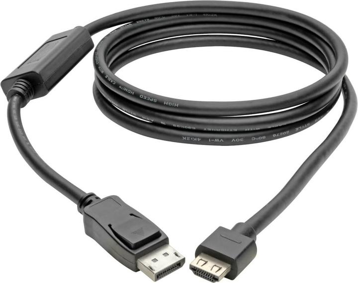 Immagine prodotto Eaton Cavo adattatore attivo da DisplayPort 1.4 a HDMI M/M 4K 60 Hz 4:4:4 HDR HDCP 2.2 6 ft. 1 (1.83 m, DisplayPort, HDMI, 1.4)