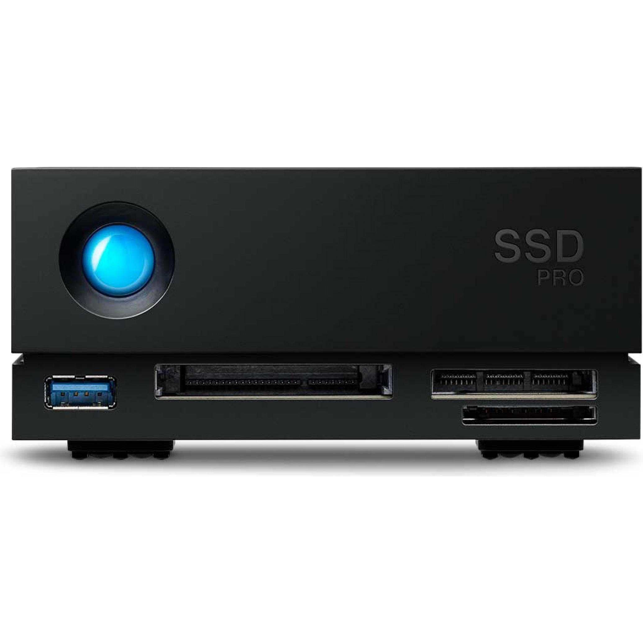 Thumbnail - LaCie 2TB 1big Dock SSD Pro (2000 GB), Externe SSD, Schwarz