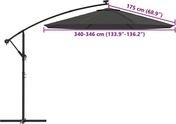Image du produit vidaXL Ersatzstoff (3.50 m)
