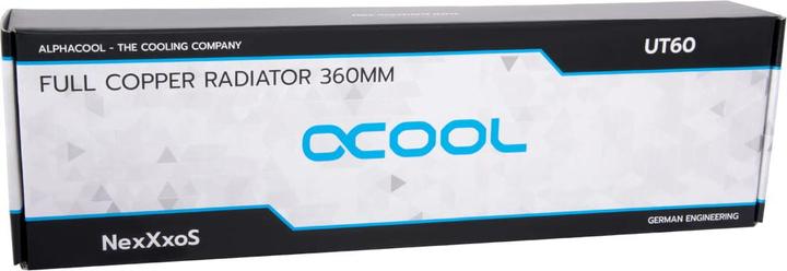 Produktbild Alphacool NexXxoS UT60 Full Copper Dual-Flow 360mm Radiator (120 mm)