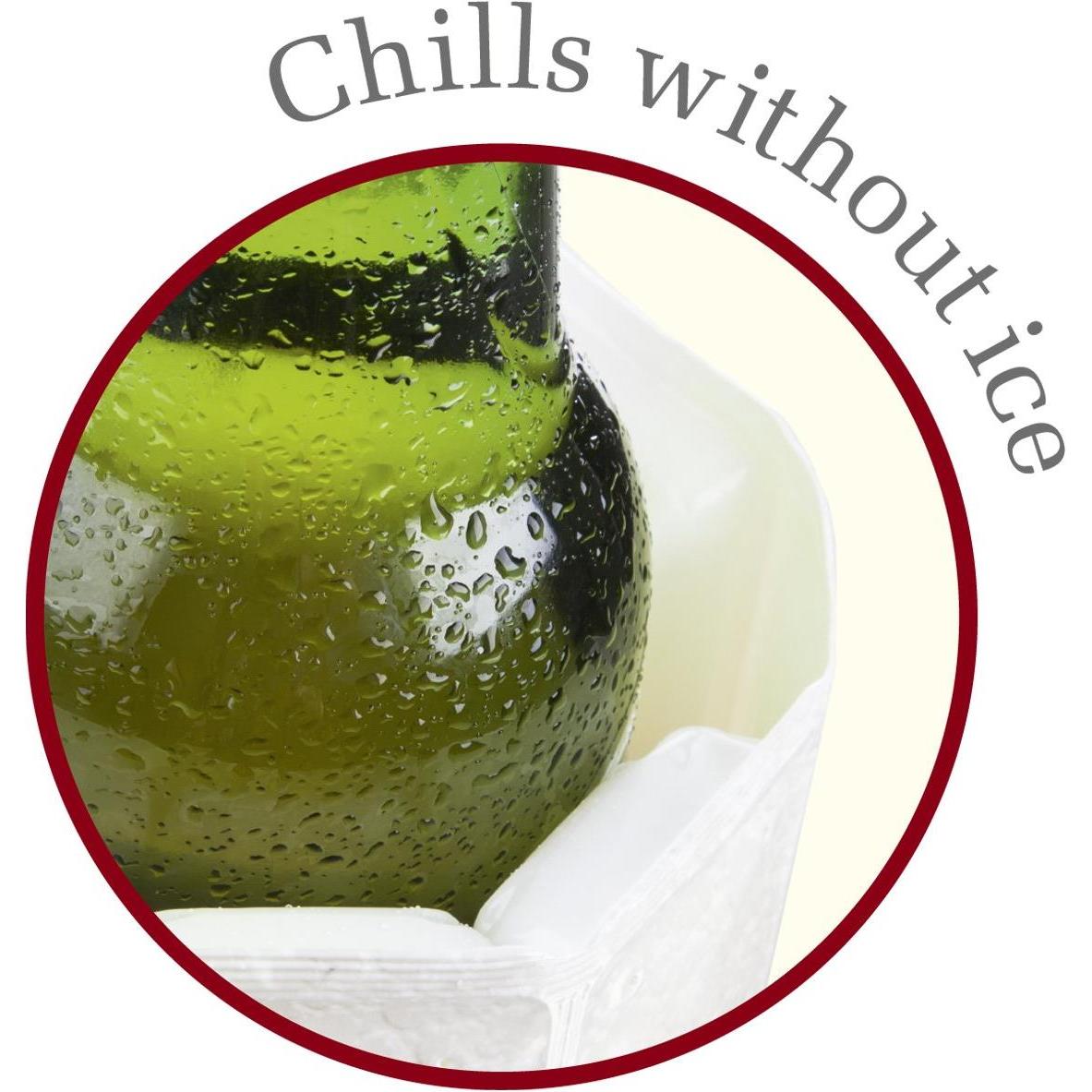 Thumbnail - Vacu Vin Wine Cooler, Flaschenkühler, Silber