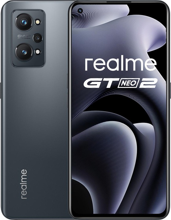 Produktbild realme GT Neo2 (128 GB, Neo Black, 6.62", Dual SIM, 64 Mpx, 5G)