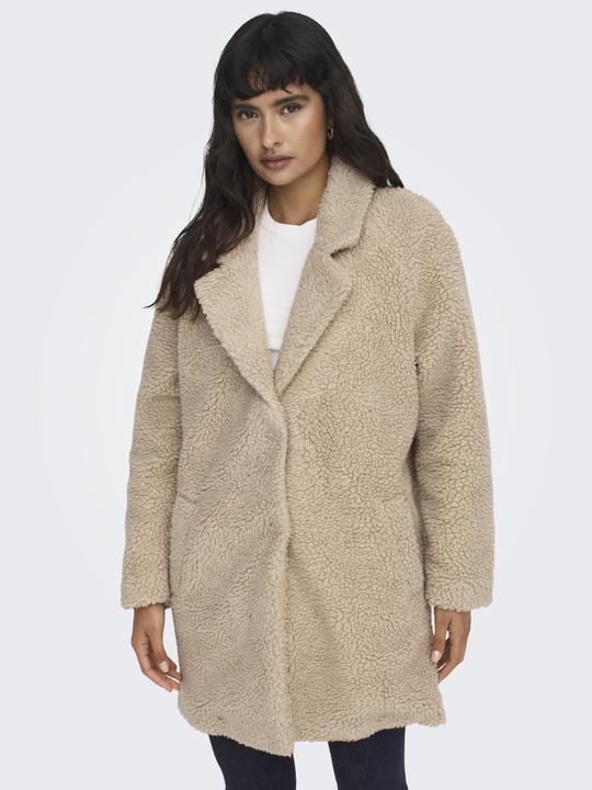 Actual product image Only Lapel collar coat teddy fur jacket