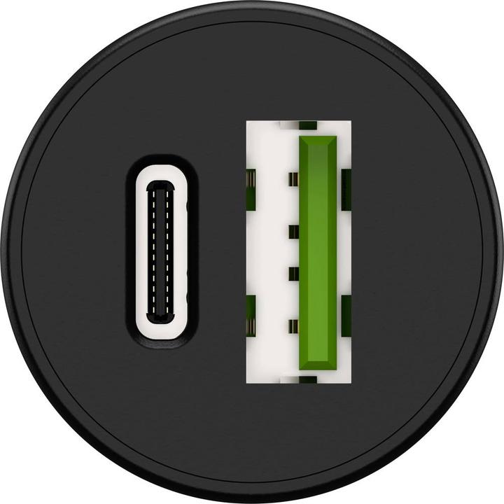 Actual product image Ansmann Charger InCar Charger 12-24V DC/3000mA/30W/KFZ/USB/USBC/5V