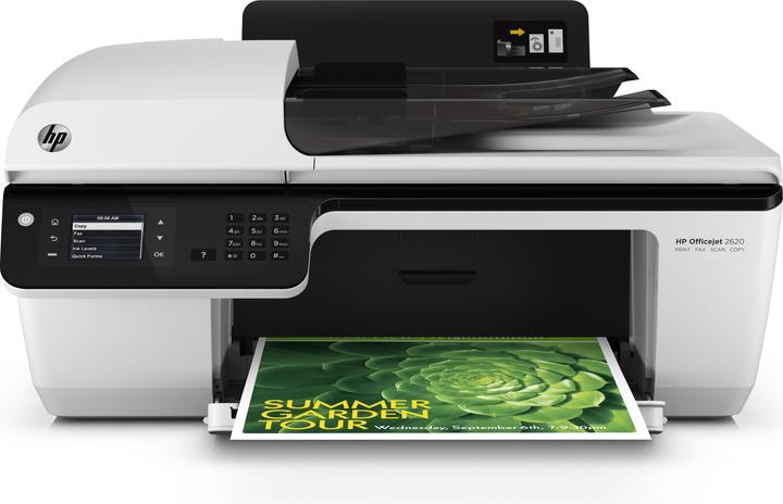 Produktbild HP OfficeJet 2620 Tintenstrahl-Multifunktionsgerät D4H21B (Farbe)